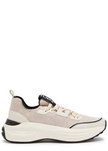 Sportiva 81L panelled knit sneakers by TODS
