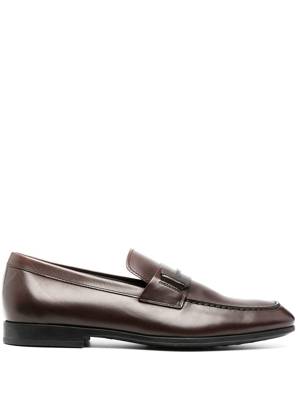T-buckle loafers by TODS