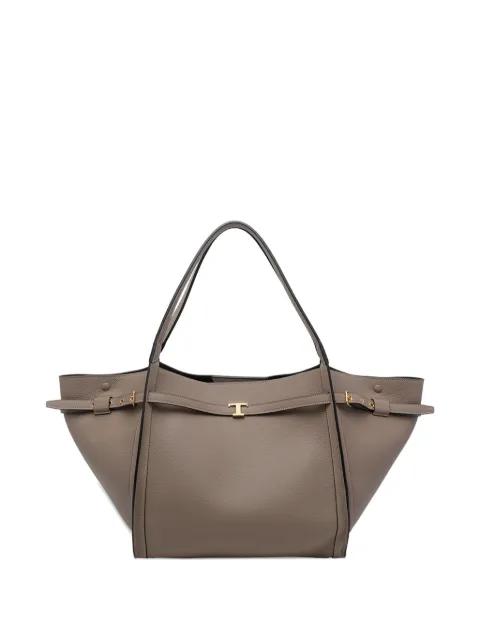 T-detail tote bag by TODS