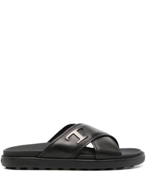 Timeless leather sandals by TODS