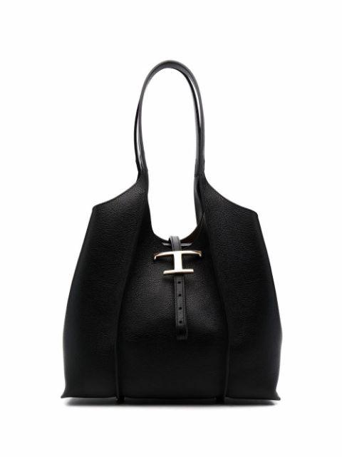 Timeless leather shopping bag by TODS