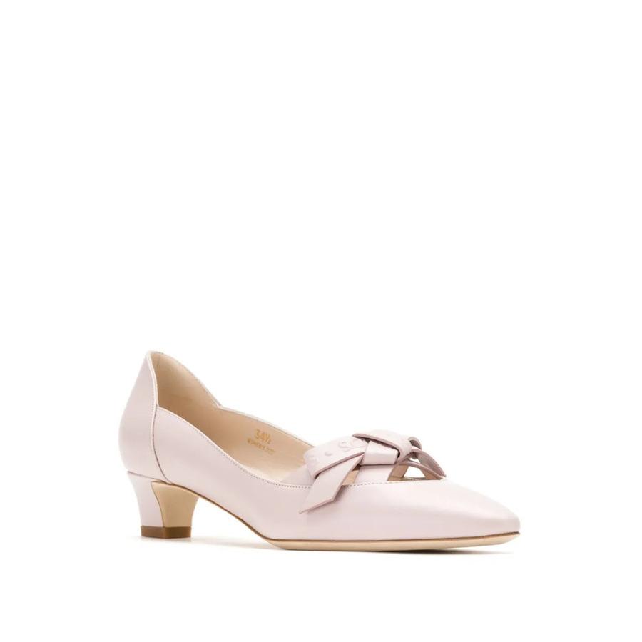 Tod's Bow Cut-Out Leather Pumps by TODS