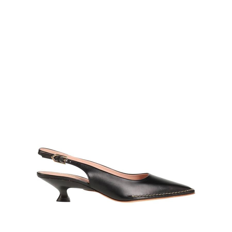 Tod's Slingback Leather Pumps by TODS