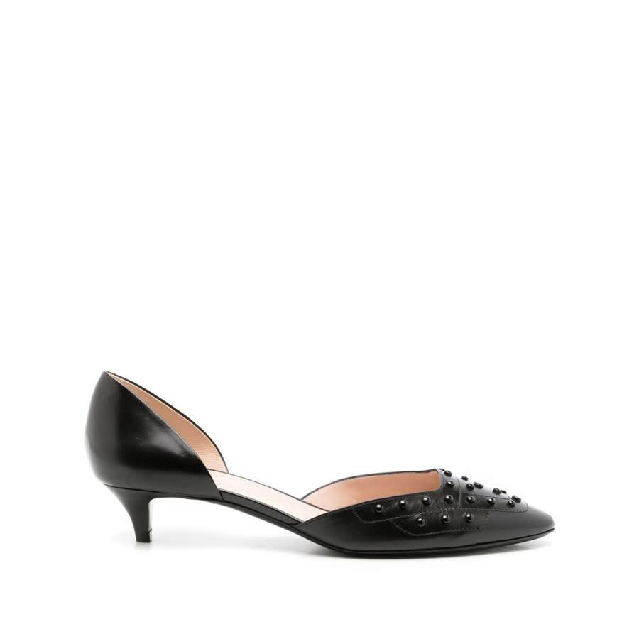 Tod's Studded 35Mm Pointed-Toe Pumps by TODS