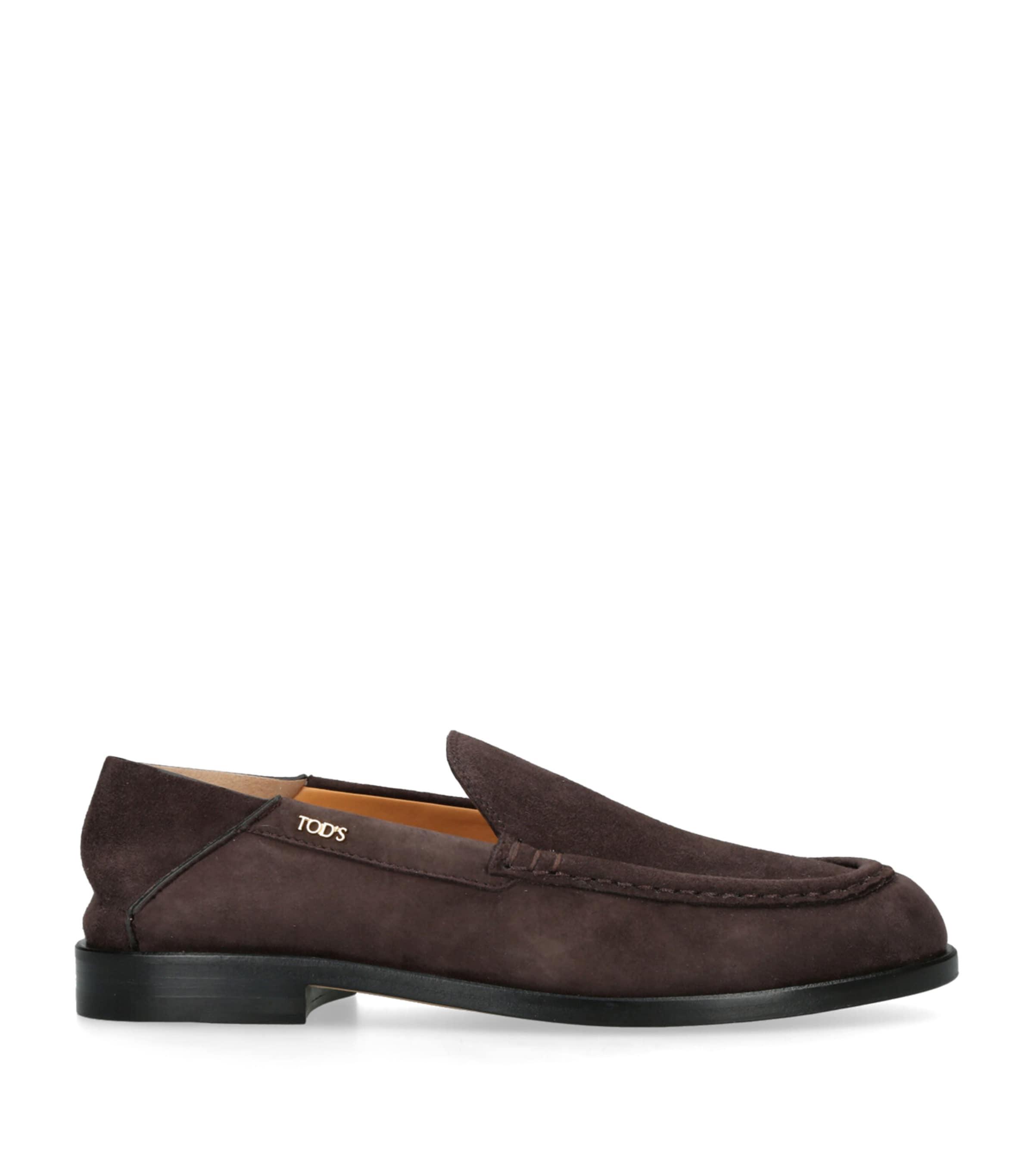 Tod's Suede Cuoio Loafers by TODS