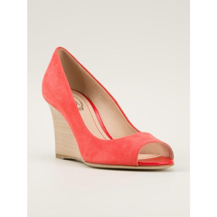 Tod's Wedge Pumps by TODS