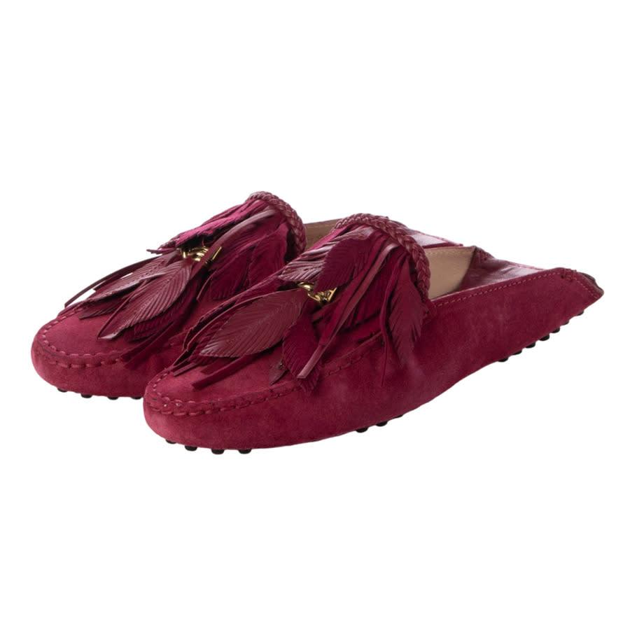 Tods Womens Pink Loafer by TODS