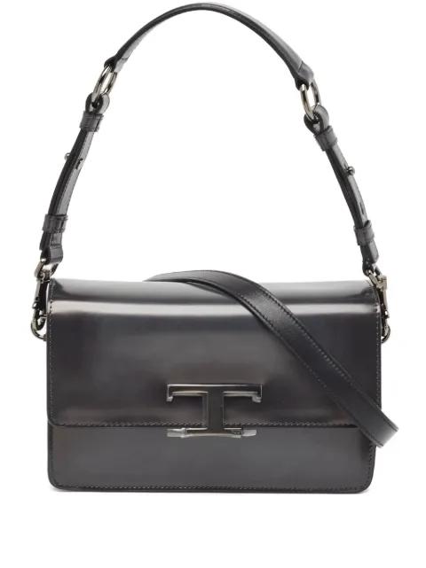 mini T Timeless shoulder bag Grey by TOD'S VINTAGE
