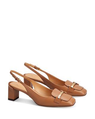 Women's Leather Loafer Pumps by TODS