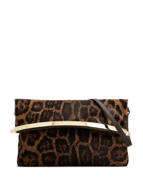 animal-print cutch bag by TODS