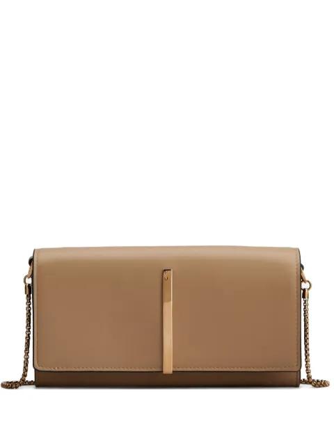 chain-strap leather wallet by TODS