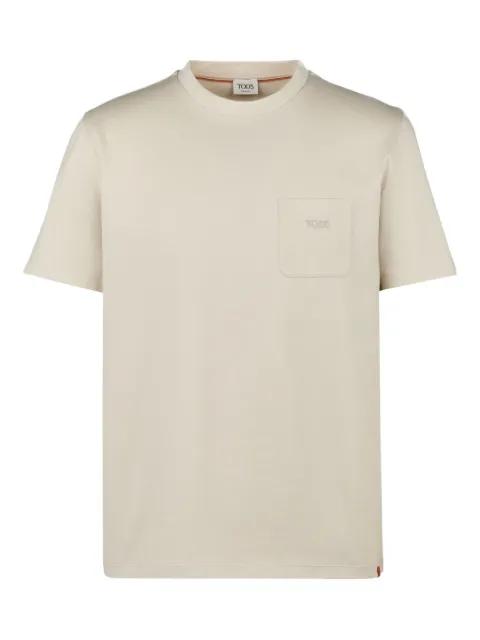 chest-pocket T-shirt by TODS