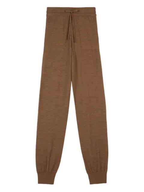 drawstring knitted track pants by TODS