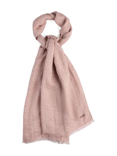 frayed scarf by TODS