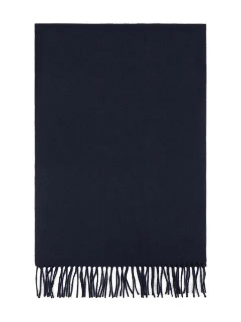 fringed cashmere scarf by TODS