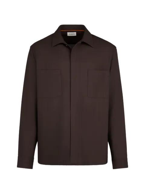 front-pocket tailored shirt by TODS