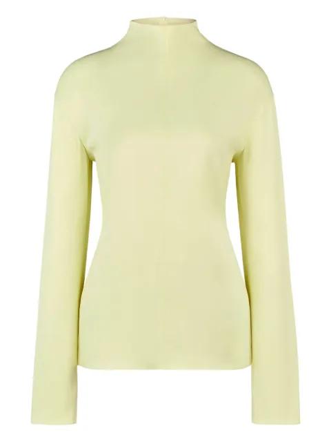 high-neck long-sleeve top by TODS