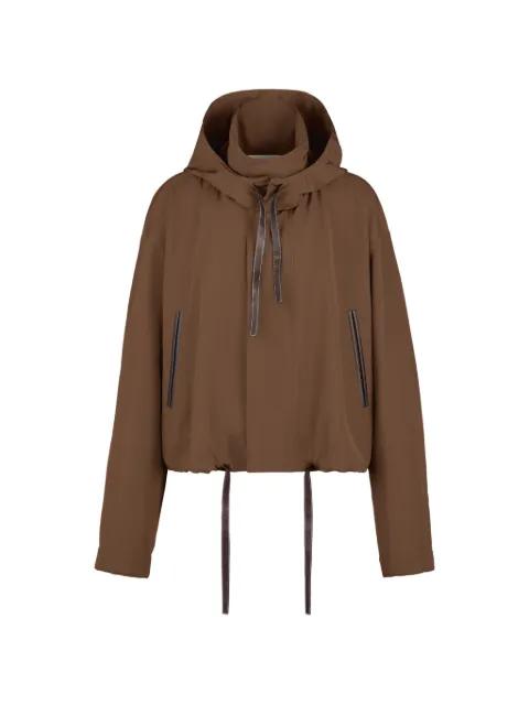 hoodied pocket jacket by TODS