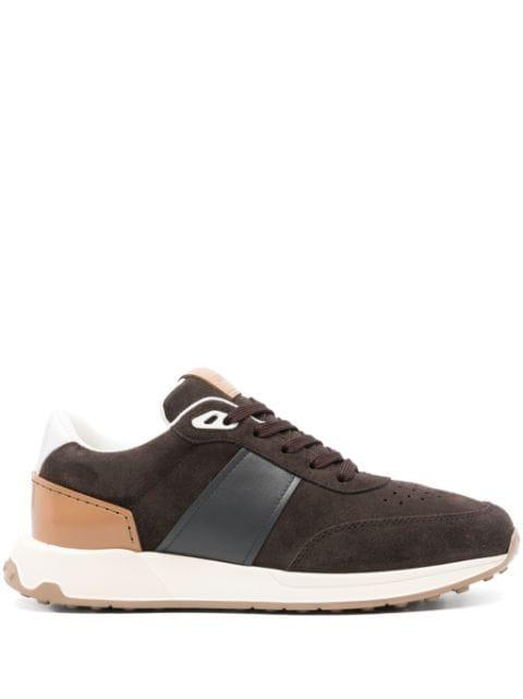 lace-up suede sneakers by TODS