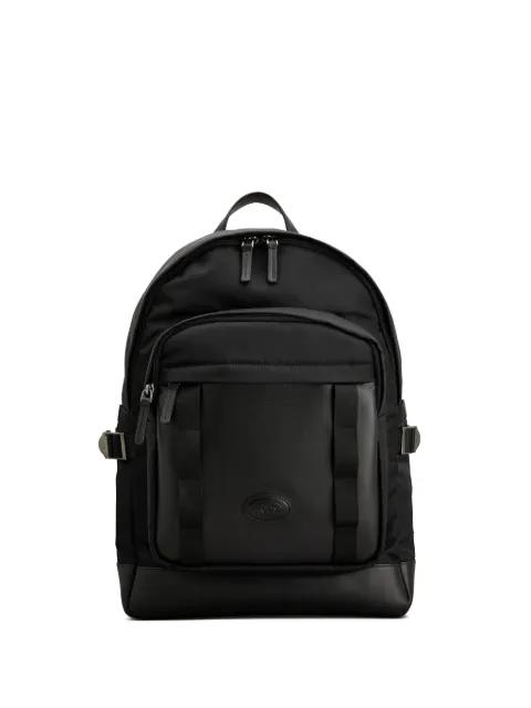 leather-details backpack by TODS