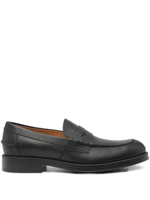 leather loafers by TODS