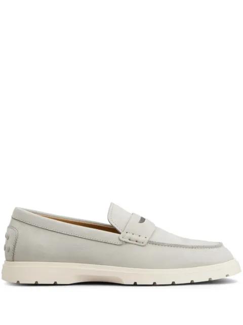 leather loafers by TODS
