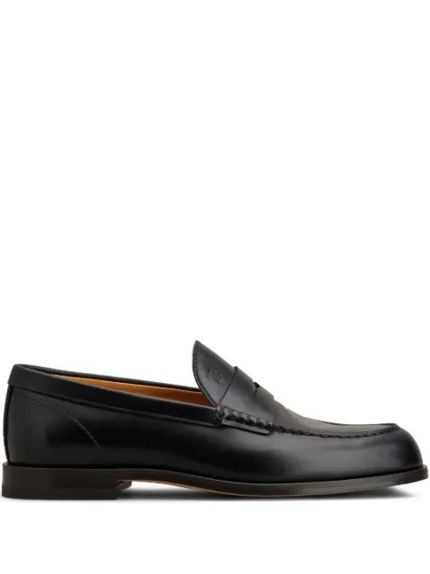 leather loafers by TODS