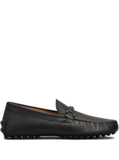 leather loafers by TODS