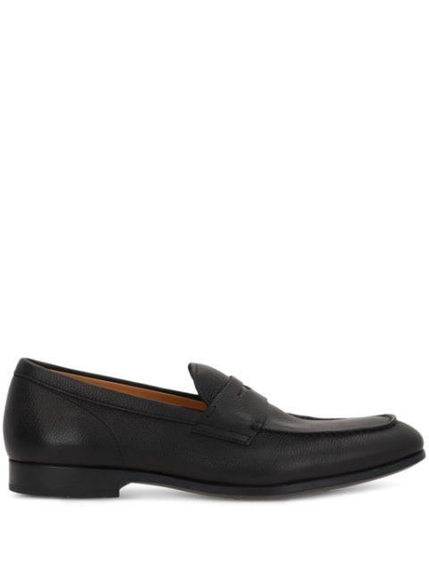 leather loafers by TODS