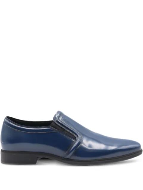 leather loafers by TODS