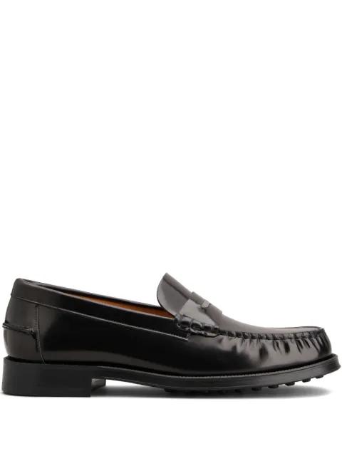 leather loafers by TODS