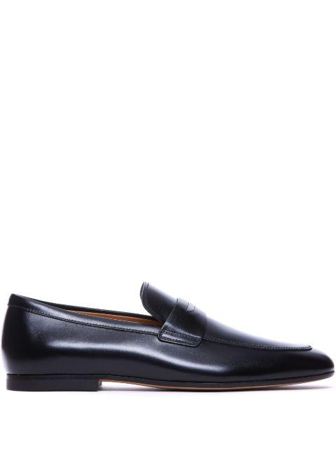 leather loafers by TODS