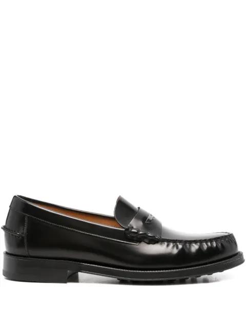 leather penny loafers by TODS