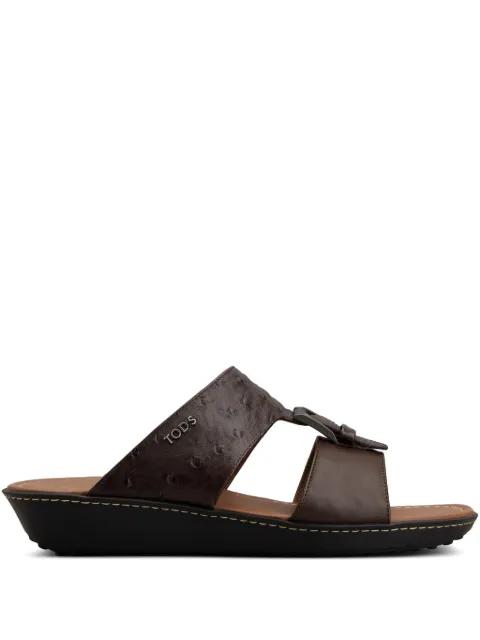 leather sandals by TODS