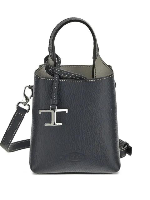 leather tote bag by TODS