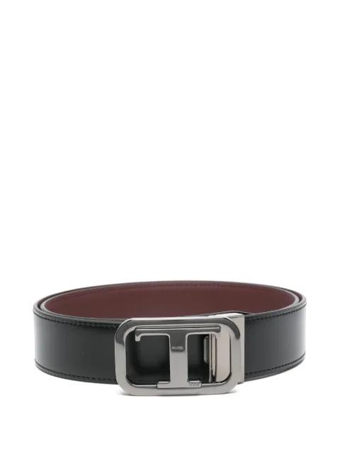 logo-buckle belt by TODS