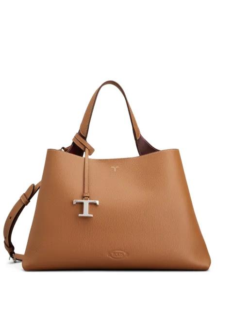 logo-detail shoulder bag by TODS