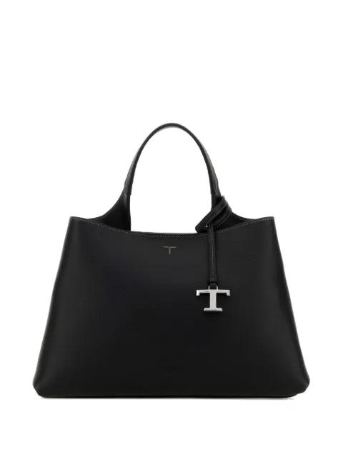 logo detail tote bags by TODS