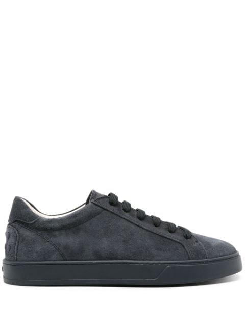 logo-embossed suede sneakers by TODS