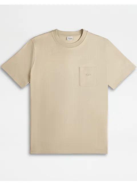 logo-embroidered T-shirt by TODS