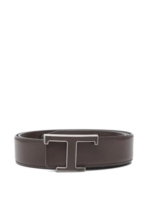 logo plaque belt by TODS