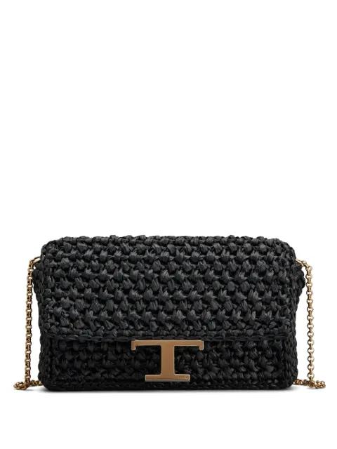 logo-plaque crossbody bag by TODS