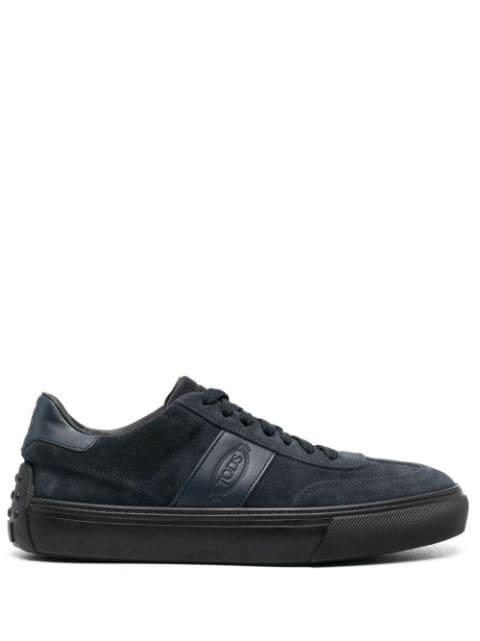 logo-stamp low-top sneakers by TODS
