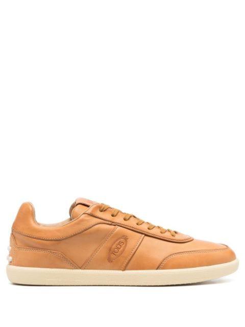 low-top leather sneakers by TODS