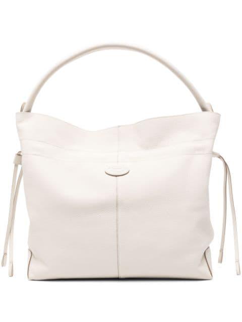 medium Di leather bucket bag by TODS