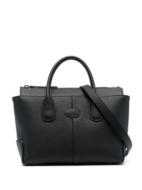 medium Di leather tote bag by TODS