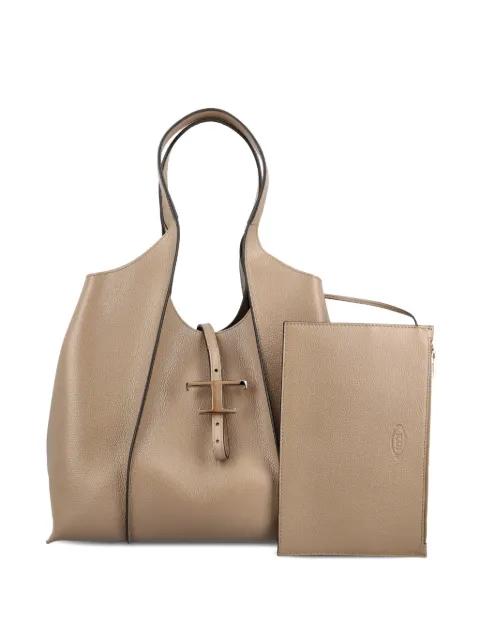 medium T-buckle tote bag by TODS
