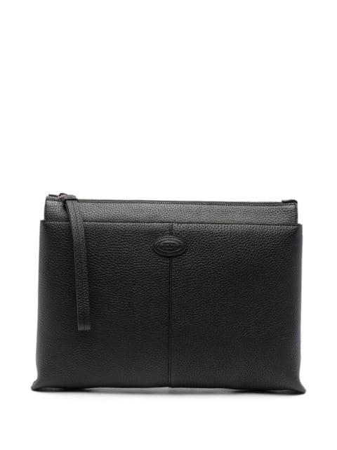 medium document holder clutch bag by TODS