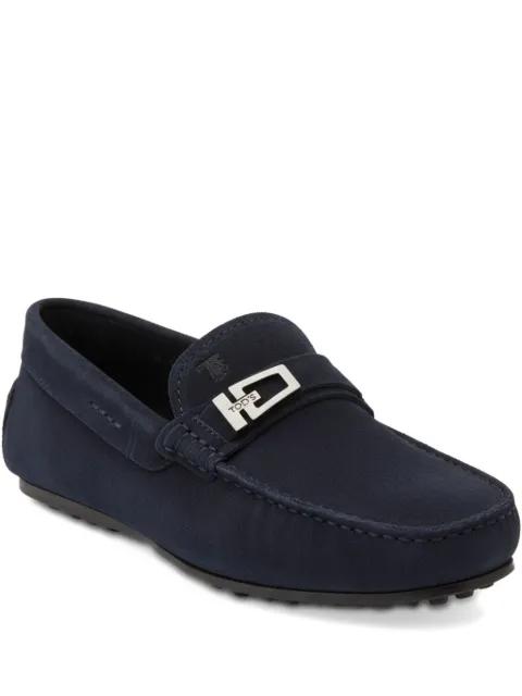 metal-detail loafers by TODS