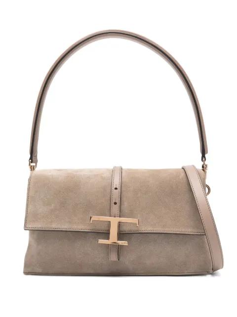 mini T Timeless flap shoulder bag by TODS